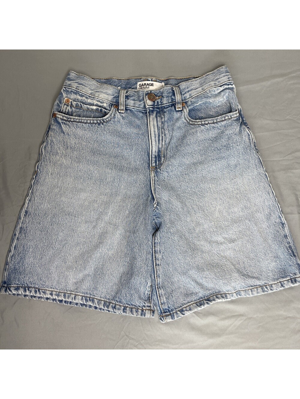 Garage Light Wash Bermuda Style Skater Jorts Size 3